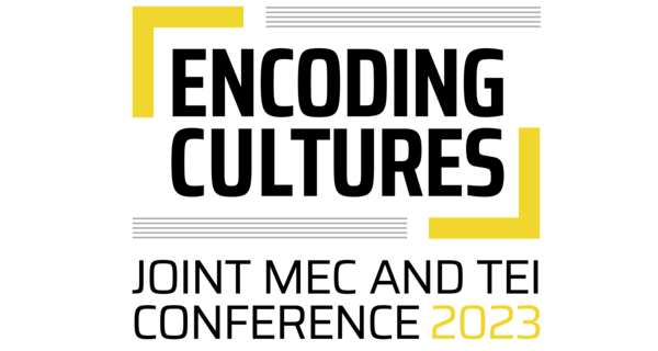 Logo der joint TEI MEC conference "Encoding Cultures"