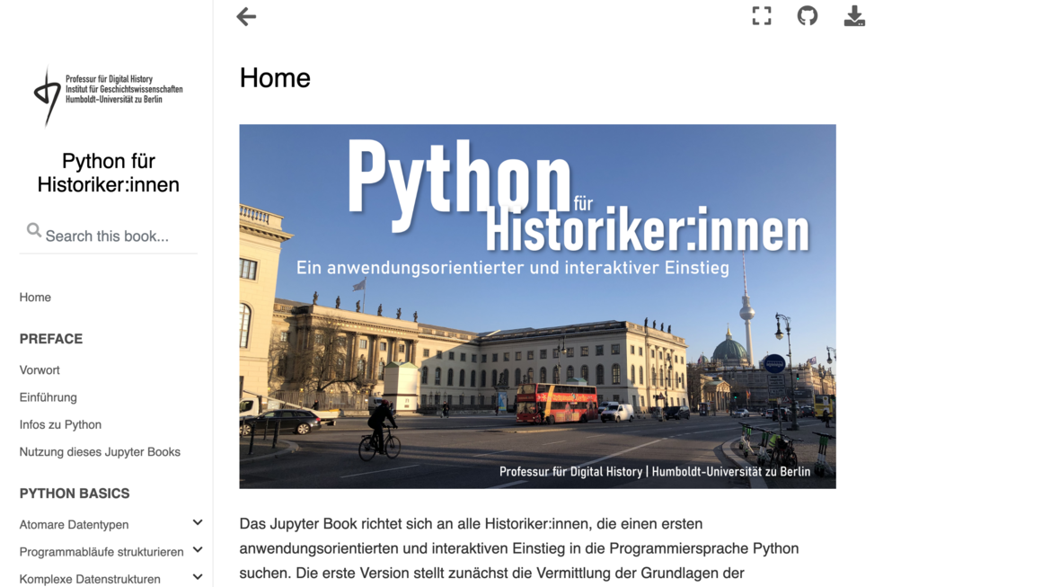 Python for Historians