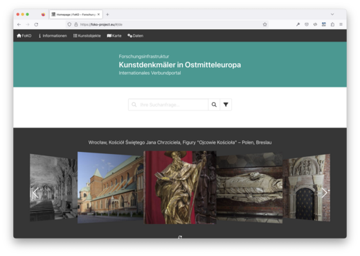 Art Monuments in East Central Europe – International collaborative portal