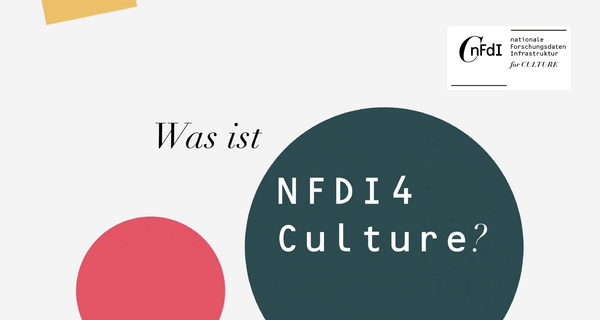 Was ist NFDI4Culture? Screenshot vom Erklärvideo