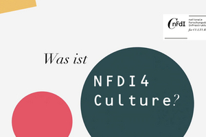 Was ist NFDI4Culture? Screenshot vom Erklärvideo