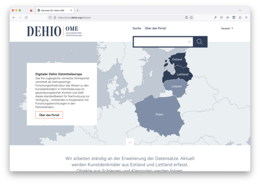 Digital Dehio East Central Europe